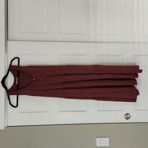 Women's Purple Lucky Brand Midi Dress Size XL